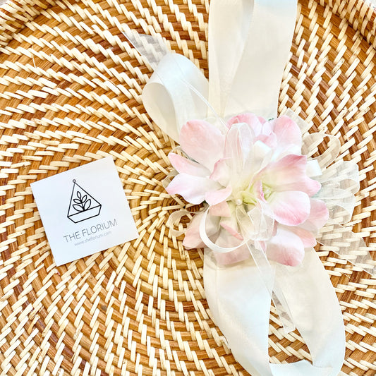 Pink Orchid Corsage