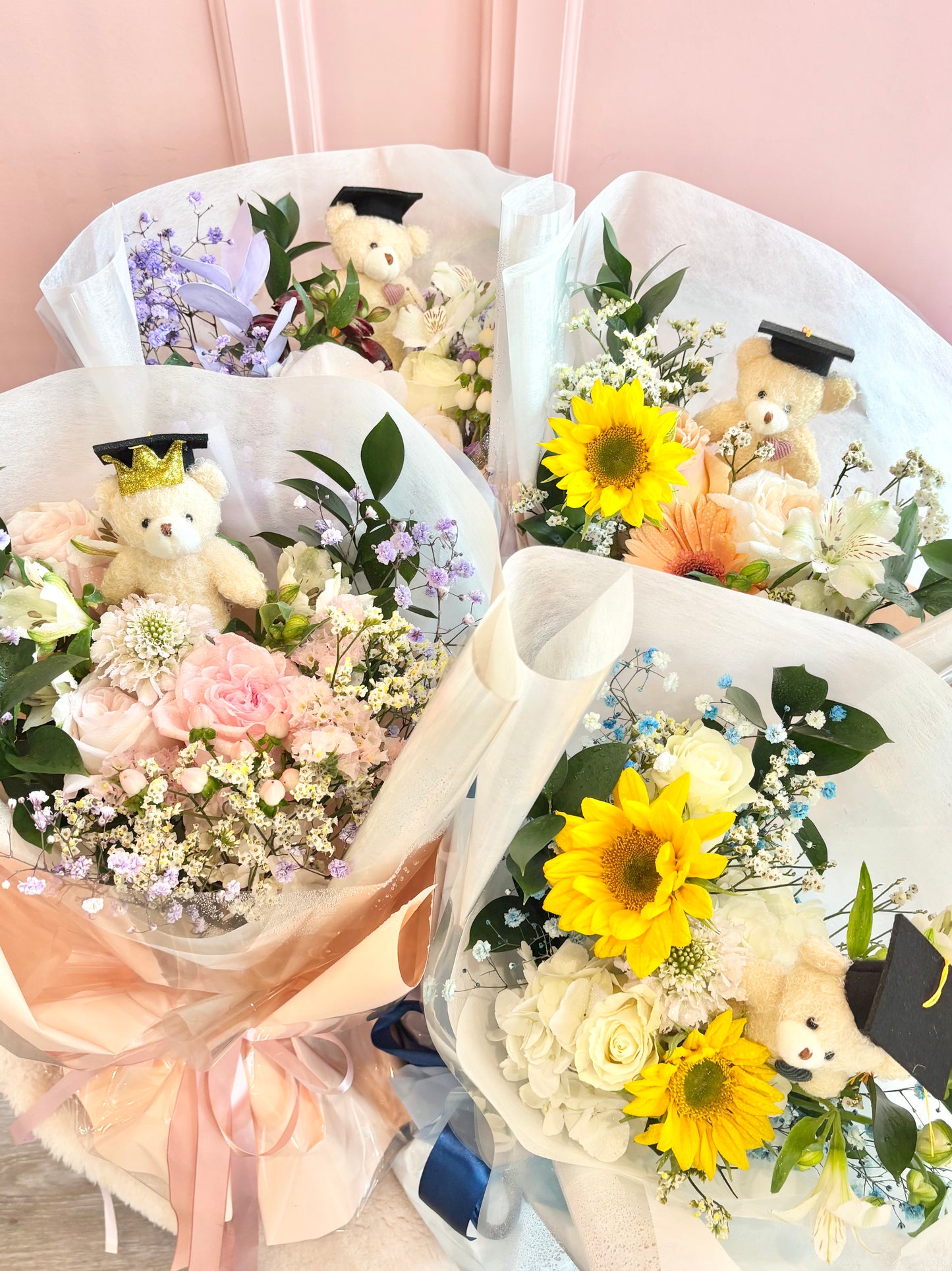 Fresh Graduation Bouquet 🎓