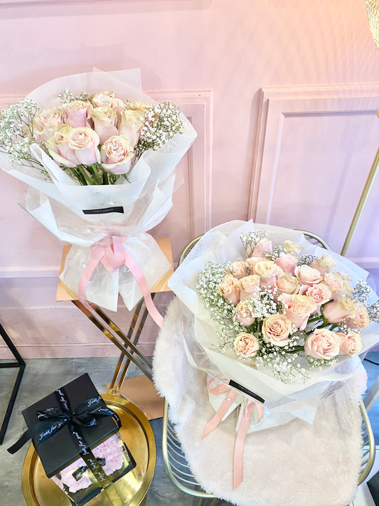 Pink Fresh Roses 🎀