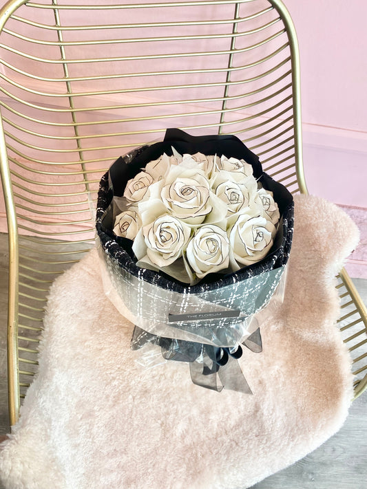 Chanel Style Soap Flower Bouquet 💎