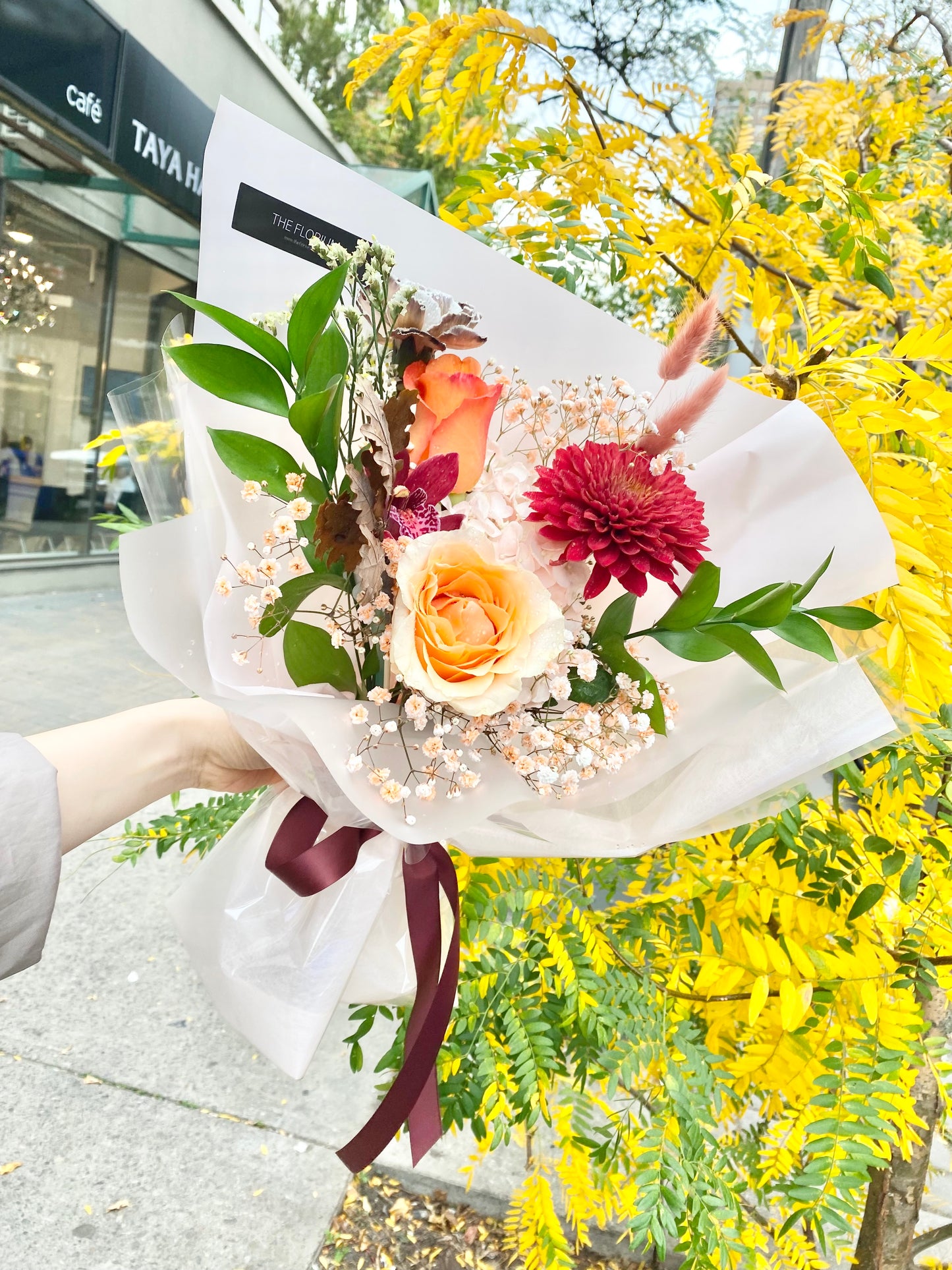 Autumn Fresh Hand-tied Bouquet
