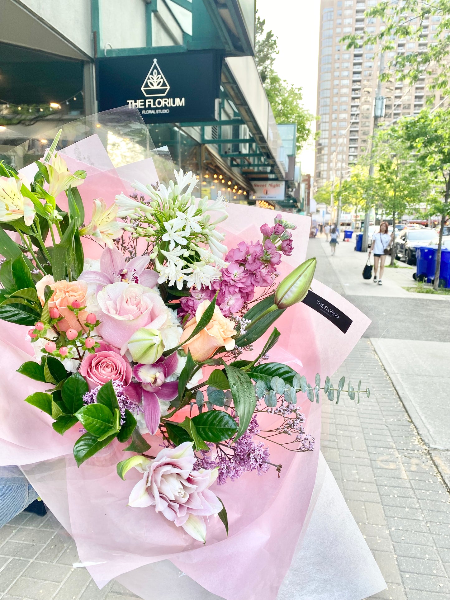 Seasonal Fresh Hand - Tied Bouquet