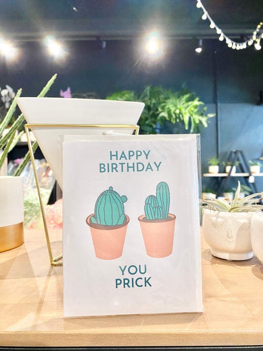 Greeting Card_Happy Birthday You Prick
