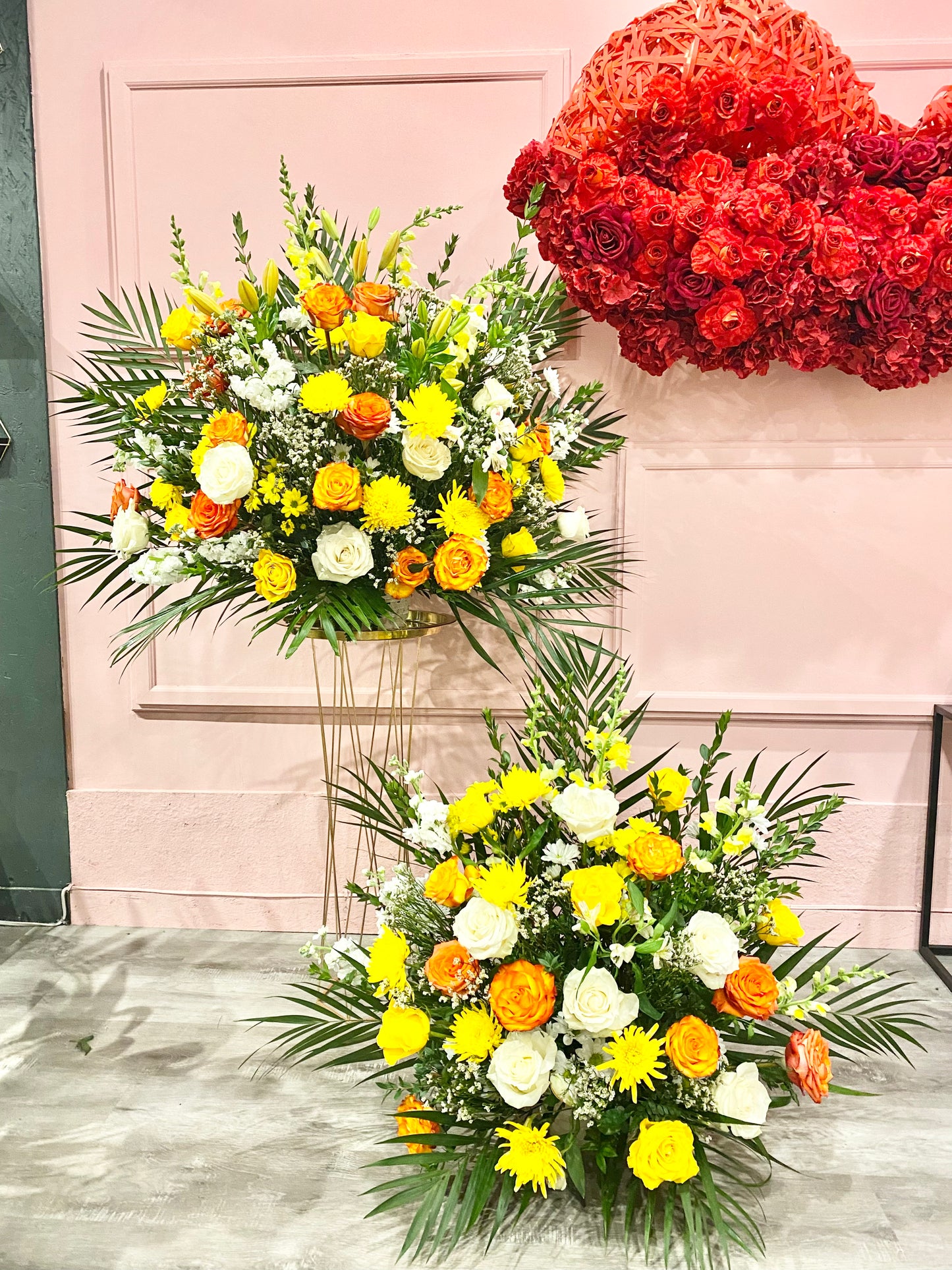 Sympathy Flower Tribute