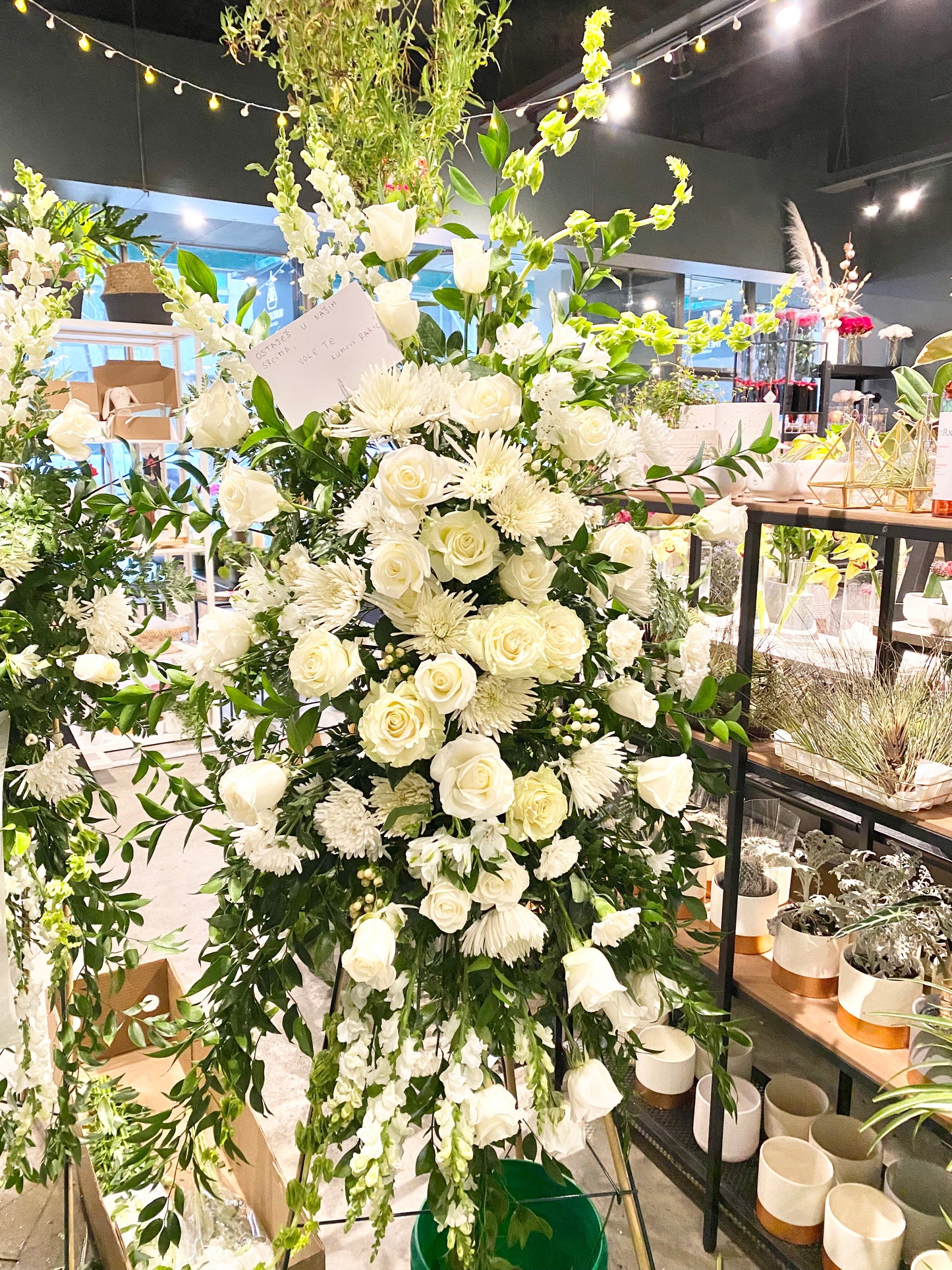 Sympathy Standing Spray