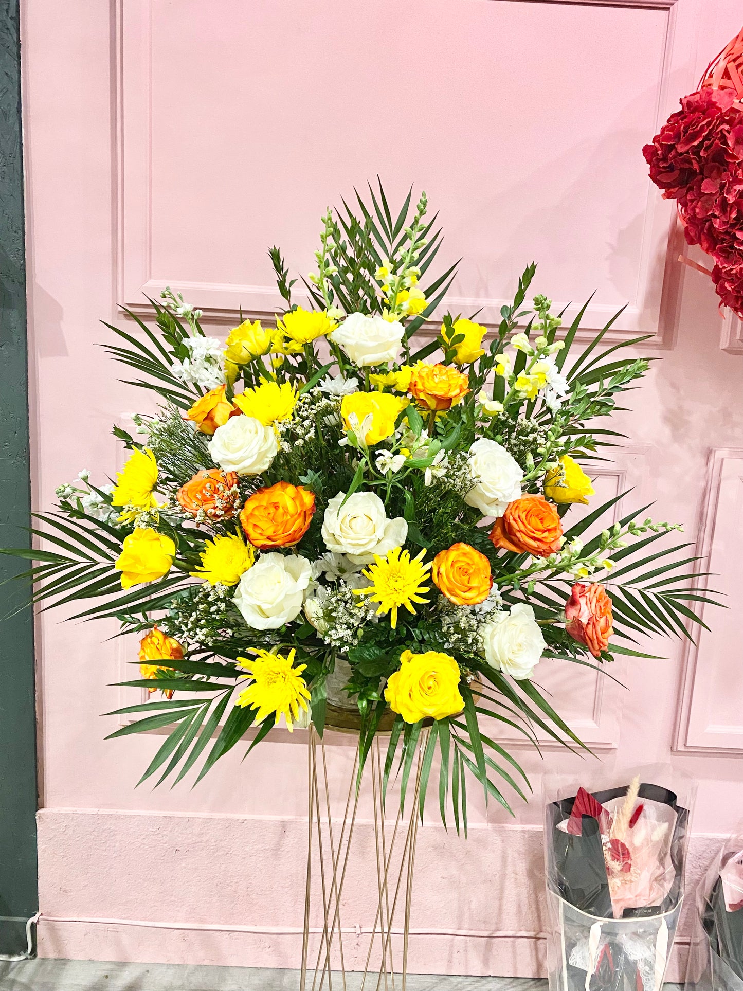 Sympathy Flower Tribute