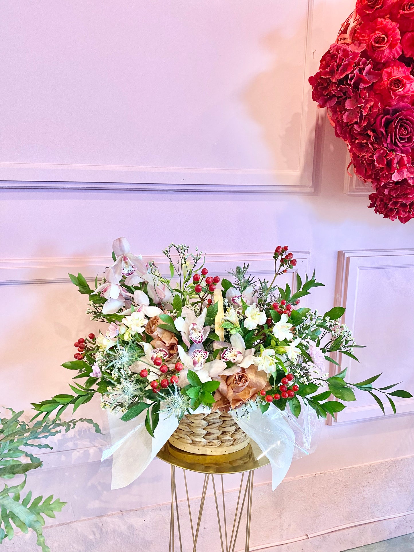 Fresh Flower Basket 🎀