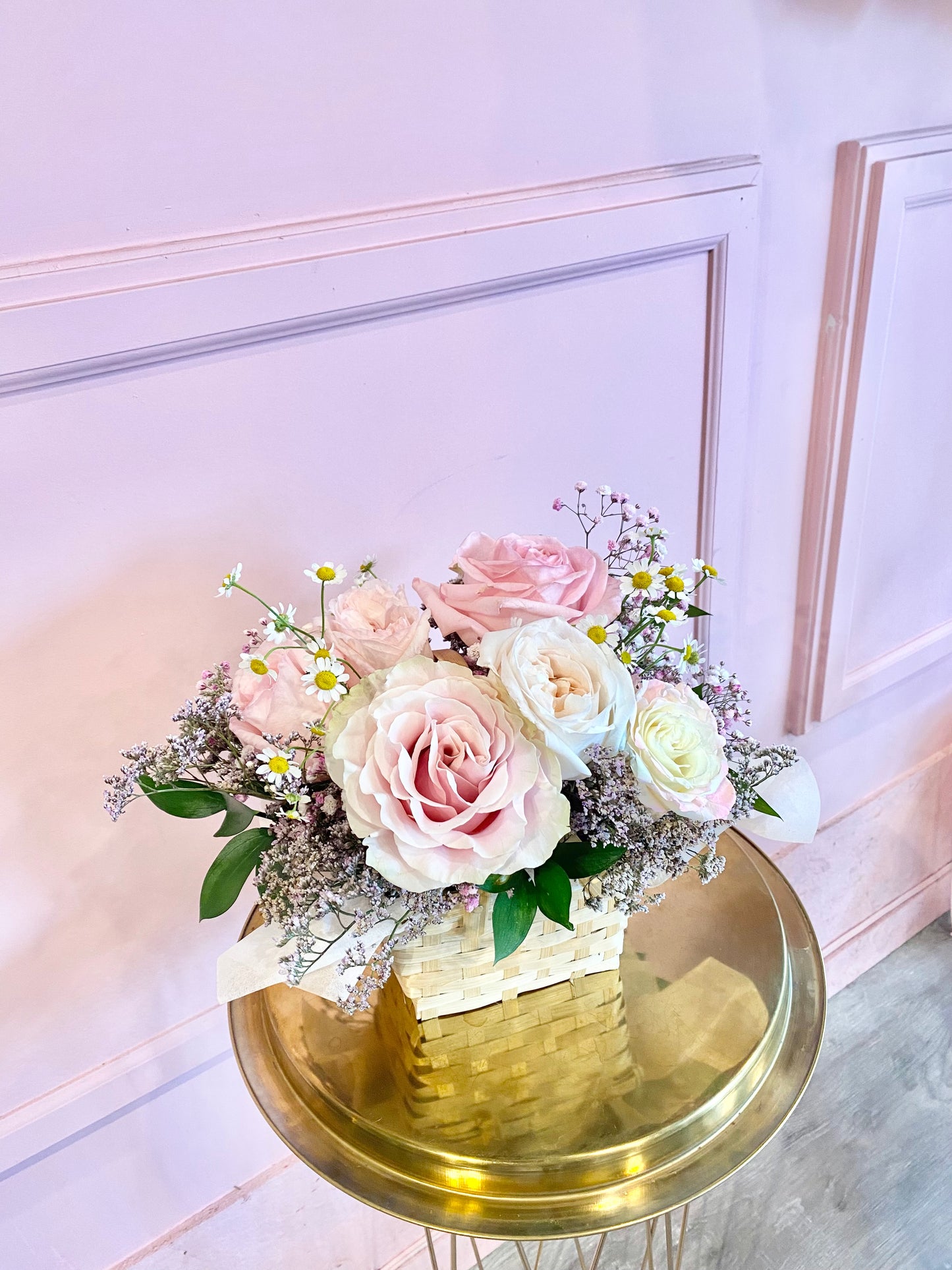 Fresh Flower Basket 🎀