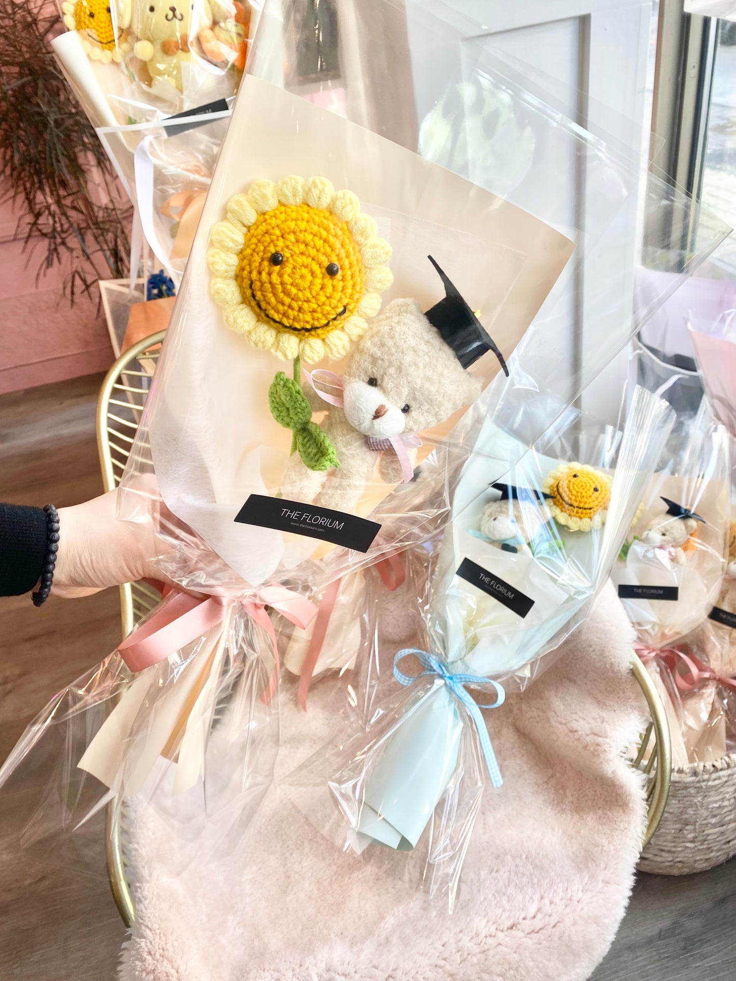 Mini Graduation Bear Bouquet