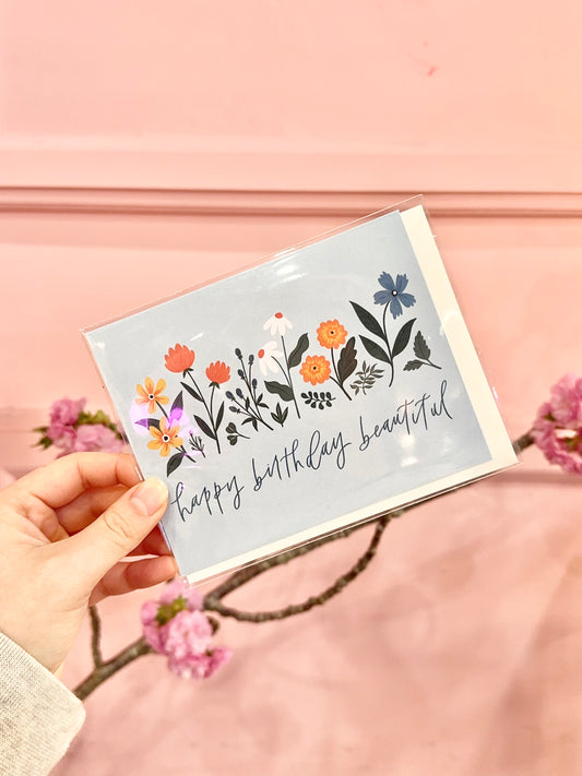 Greeting Card | Happy Birthday Beautiful