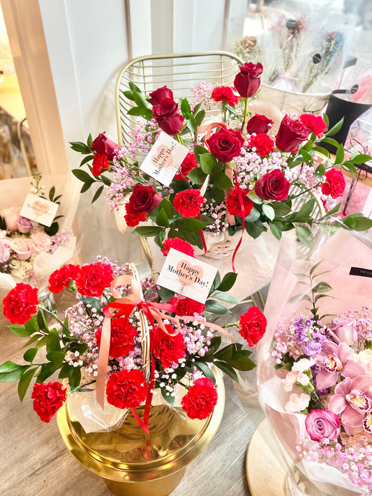 Mother’s Day Fresh Flower Basket 🌸