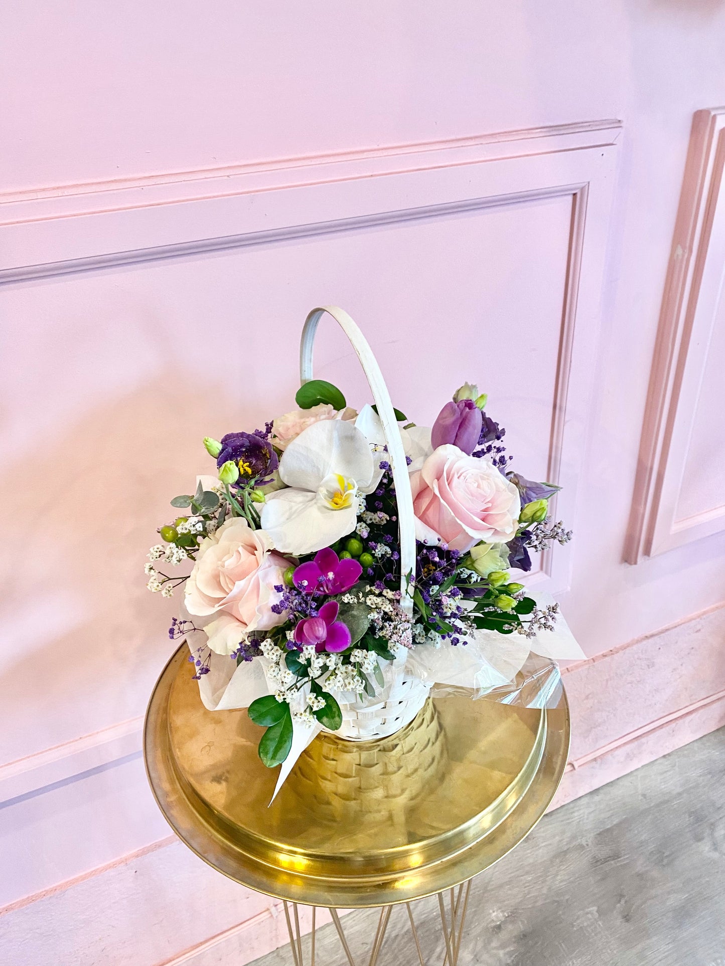 Fresh Flower Basket 🎀