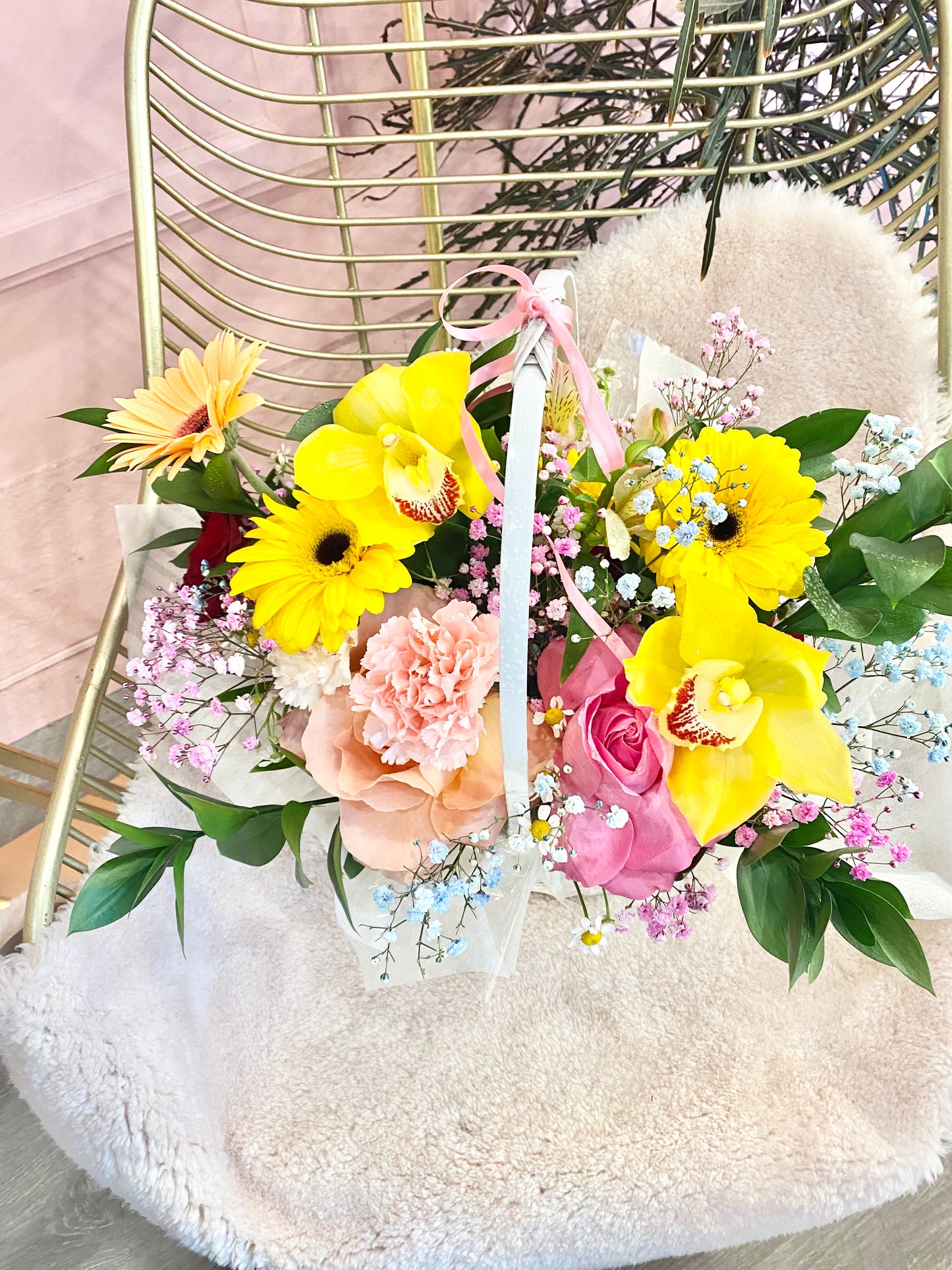 Fresh Flower Basket | Fresh Flower Delivery Toronto