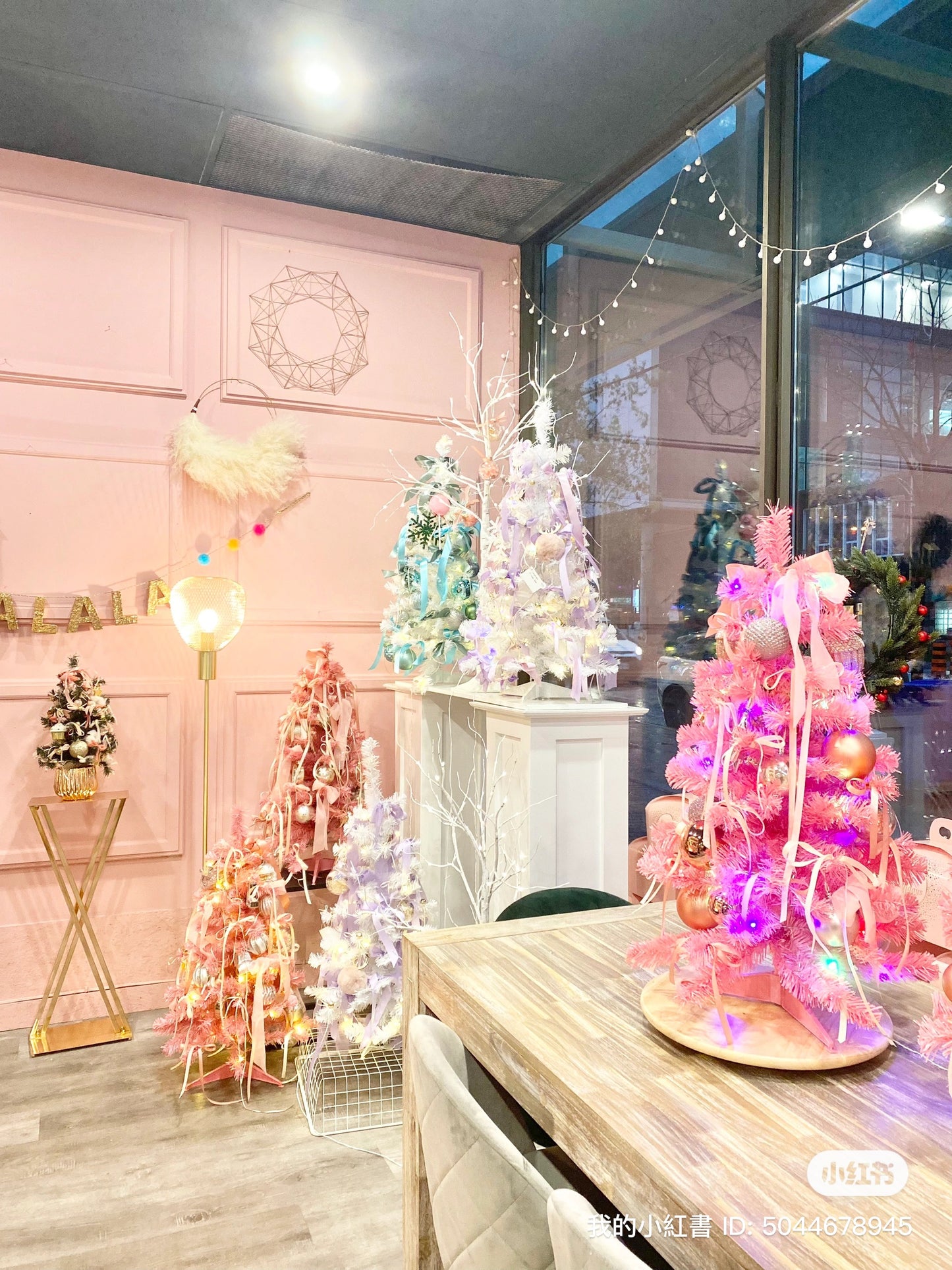 🌟 Ready to Display Christmas Tree - Pink 3ft