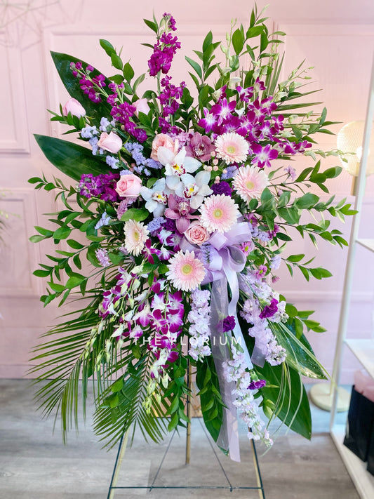 Graceful Lavender Standing Spray