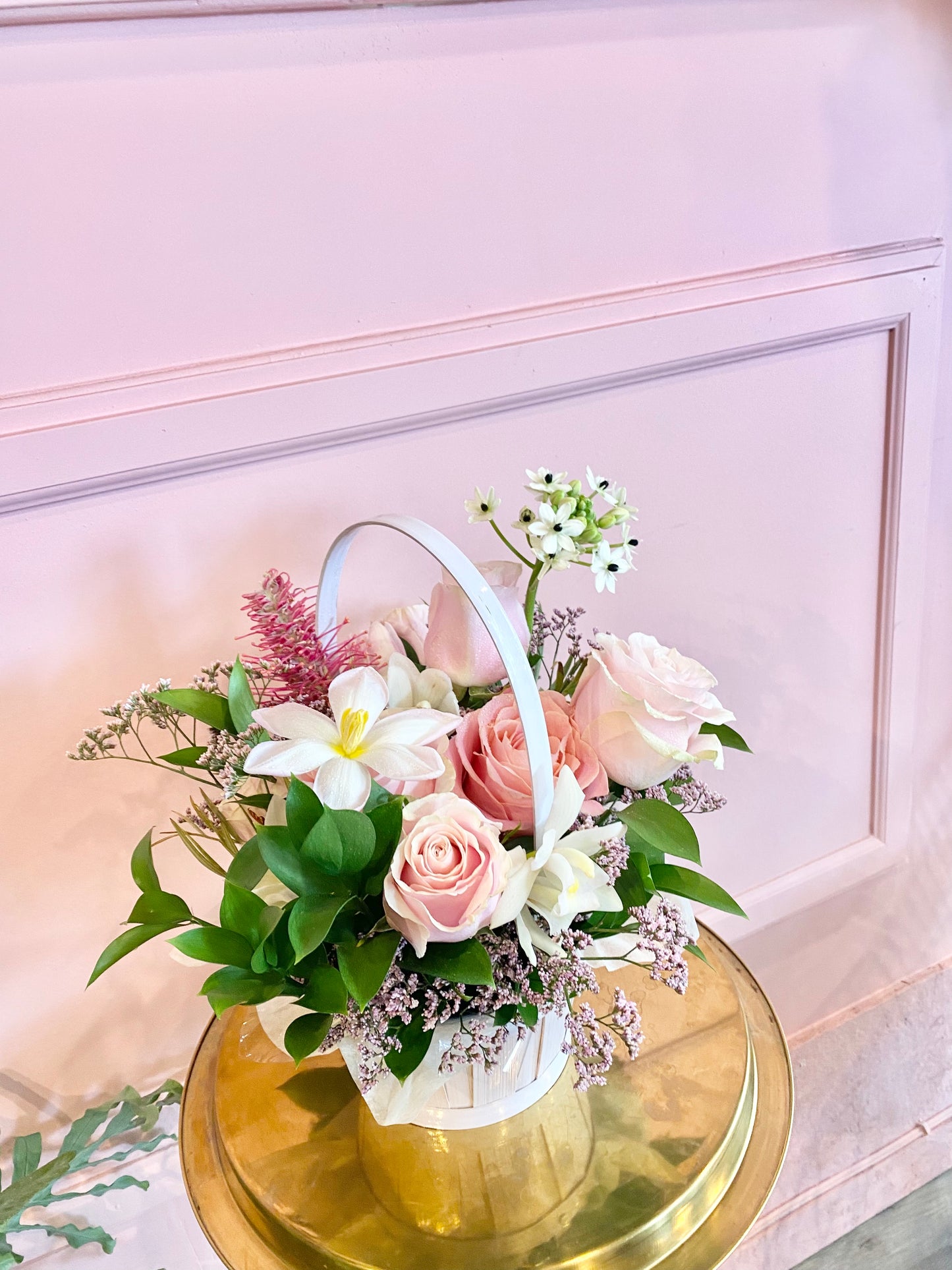 Fresh Flower Basket 🎀