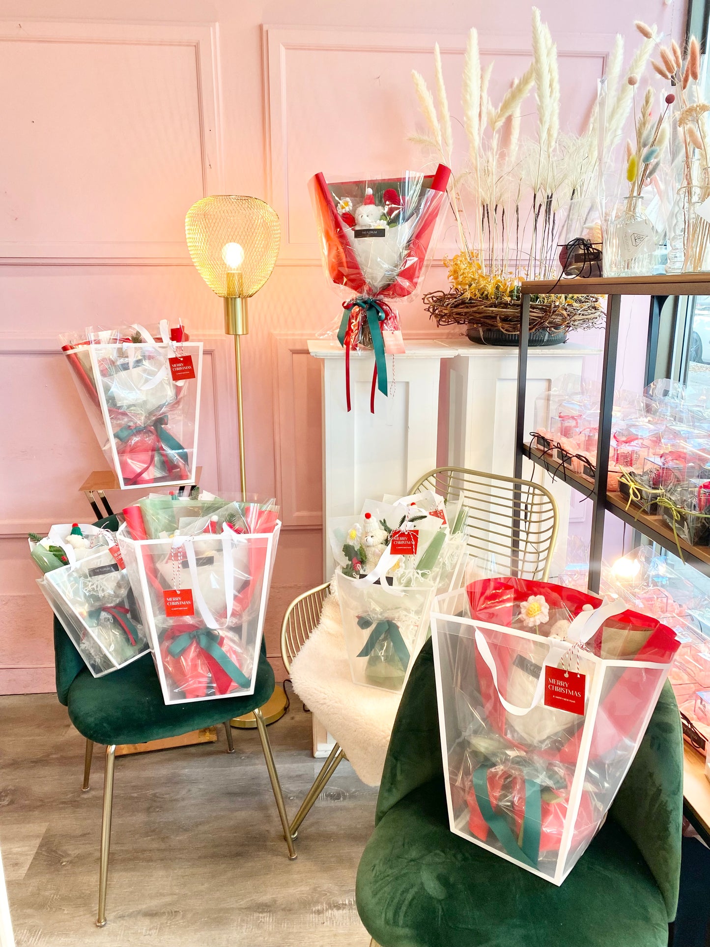 Christmas Knitted Bouquet with Wish Bear 🐻✨