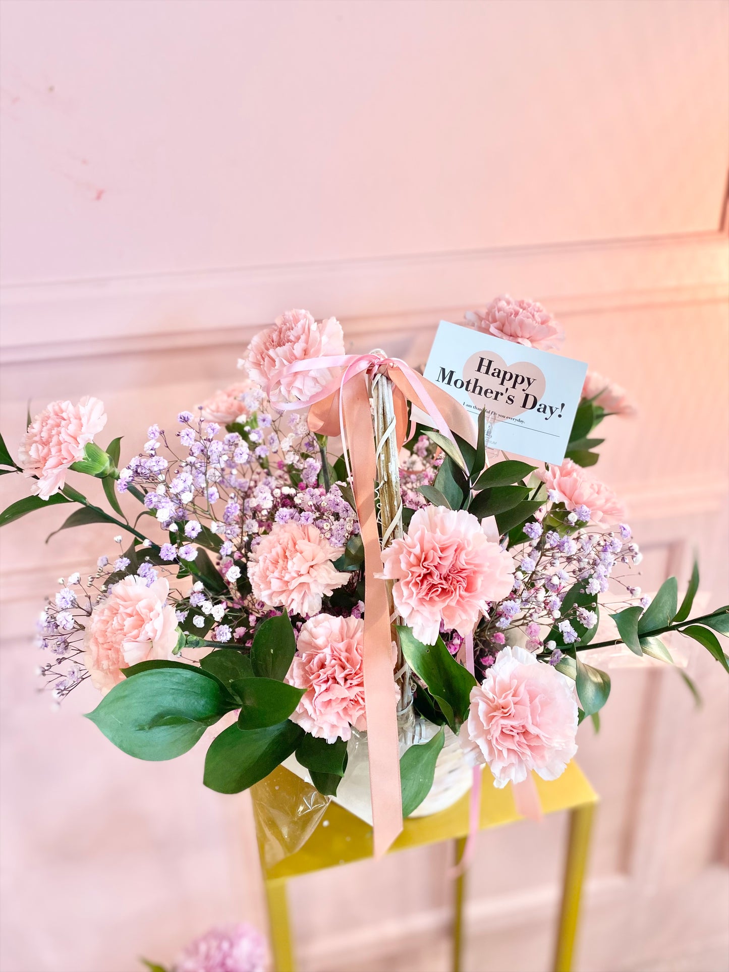 Mother’s Day Fresh Flower Basket 🌸