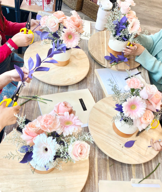 Mother’s Day Flower + Summer Flower Workshop