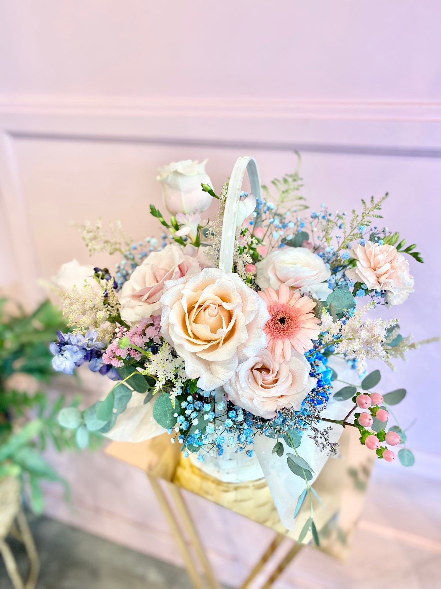 Fresh Flower Basket 🎀