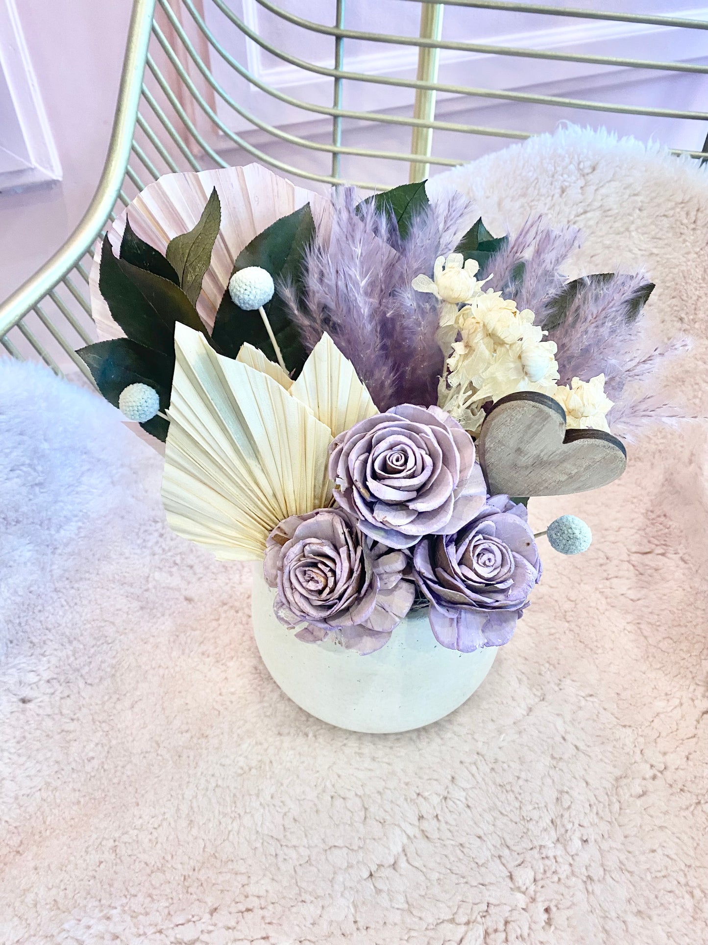 Dried Flower Arrangement 🌸