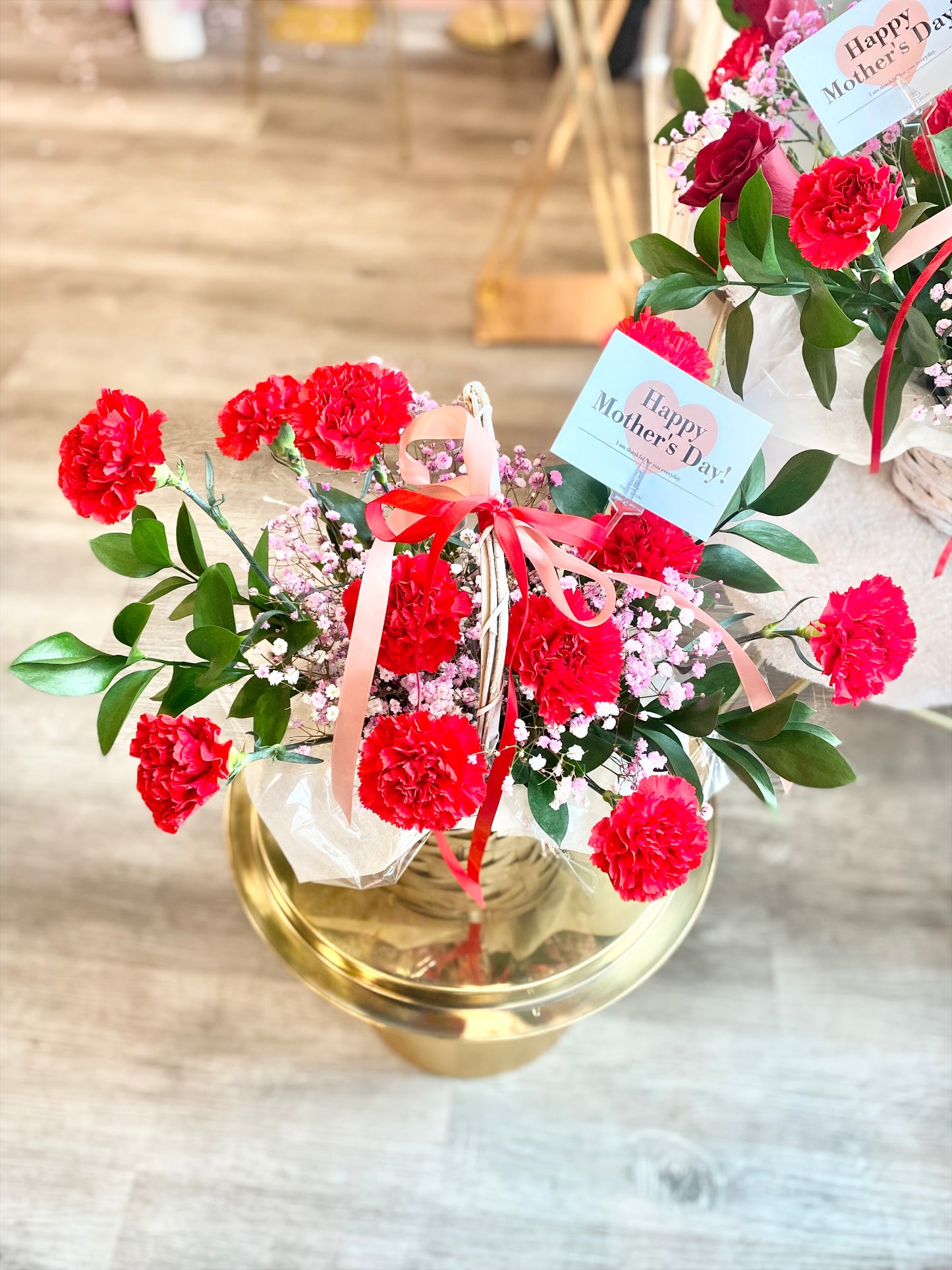 Mother’s Day Fresh Flower Basket 🌸