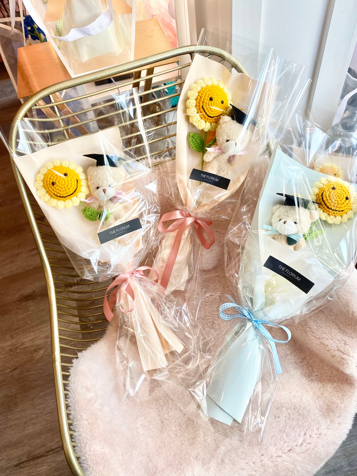 Mini Graduation Bear Bouquet
