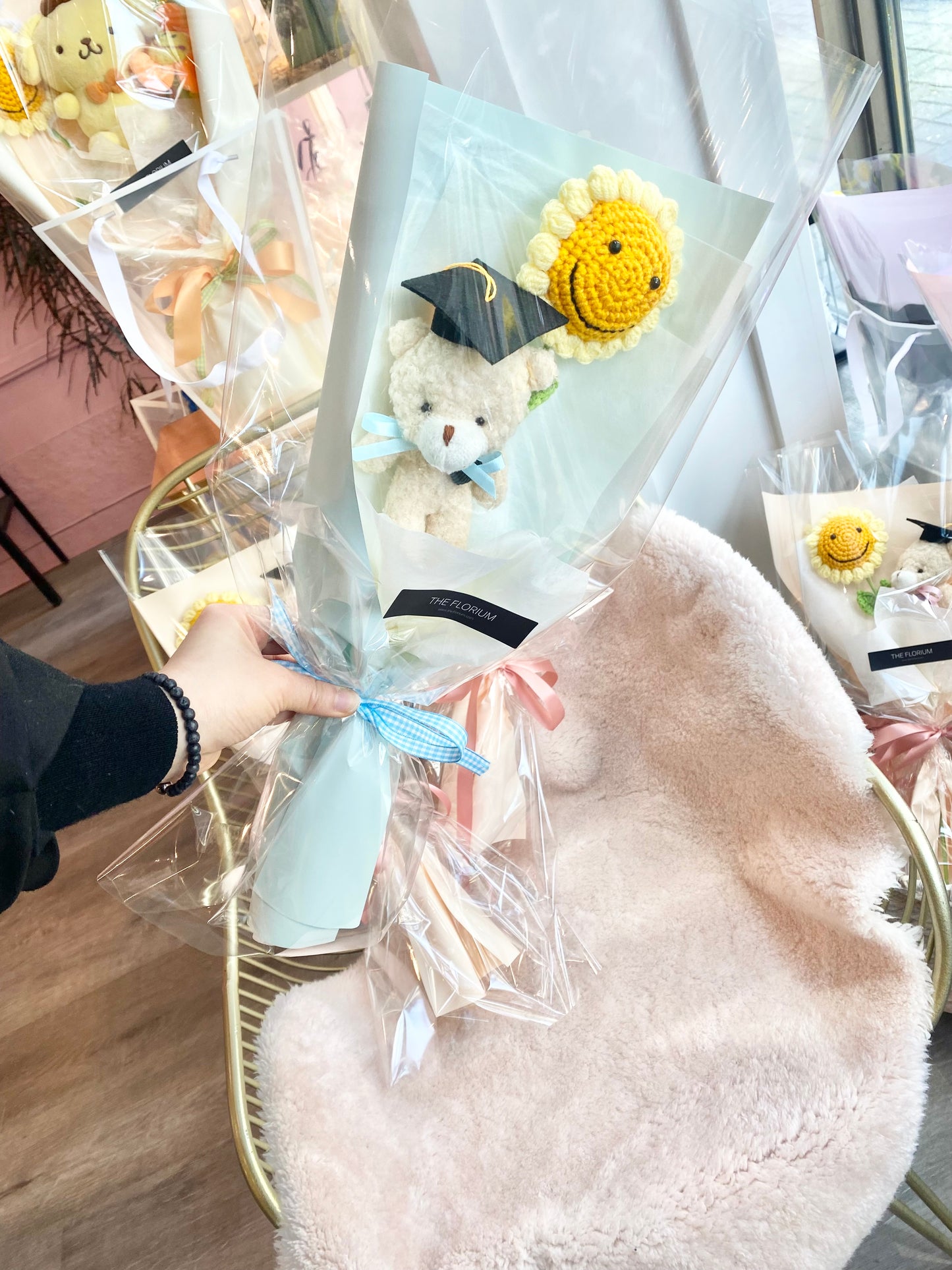 Mini Graduation Bear Bouquet