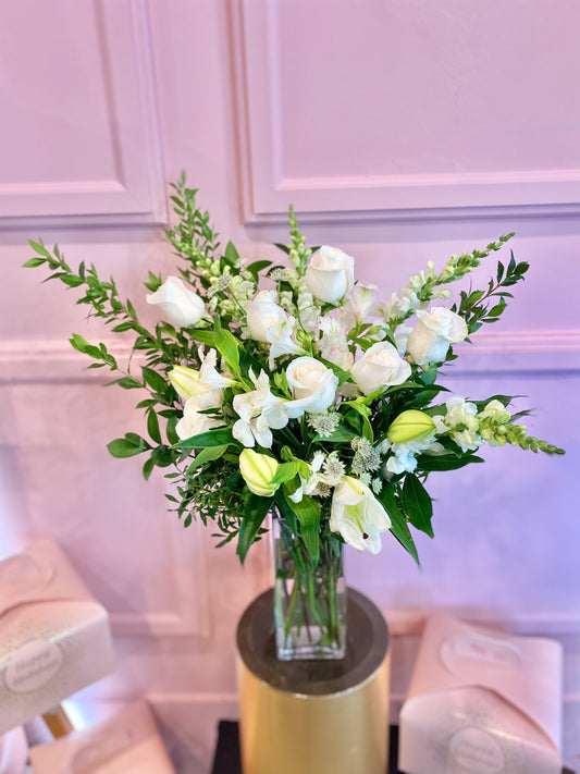Sympathy Arrangement in a Vase